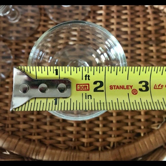 Vintage MCM set of 4 petite wine goblets - Picture 10 of 10